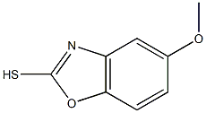 5-methoxy-1,3-benzoxazole-2-thiol 结构式
