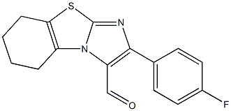 2-(4-fluorophenyl)-5,6,7,8-tetrahydroimidazo[2,1-b][1,3]benzothiazole-3-carbaldehyde