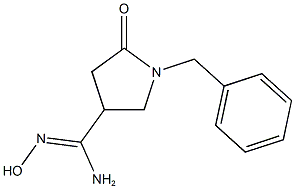 (Z)-1-benzyl-N'-hydroxy-5-oxopyrrolidine-3-carboximidamide