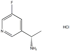  (1S)-1-(5-fluoropyridin-3-yl)ethan-1-amine hydrochloride
