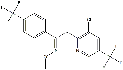 (Z)-{2-[3-chloro-5-(trifluoromethyl)pyridin-2-yl]-1-[4-(trifluoromethyl)phenyl]ethylidene}(methoxy)amine