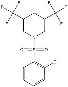 1-(2-chlorobenzenesulfonyl)-3,5-bis(trifluoromethyl)piperidine