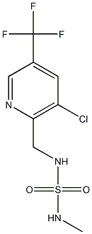 ({[3-chloro-5-(trifluoromethyl)pyridin-2-yl]methyl}sulfamoyl)(methyl)amine|
