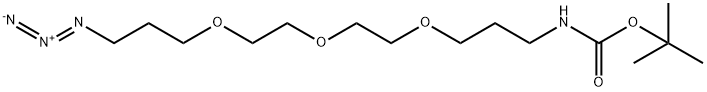 Boc-TOTA-N3 化学構造式
