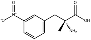 (R)-Α-METHYL-3-NITROPHENYLALANINE·H<SUB>2<SUB>O, 1215092-13-9, 结构式