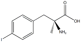 (S)-Α-METHYL-4-IODOPHENYLALANINE, 1215092-16-2, 结构式