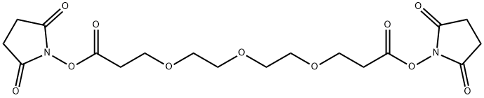 BIS-DPEG®₃-NHS ESTER 化学構造式
