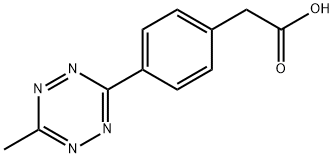 METHYLTETRAZINE-?ACID,1380500-88-8,结构式