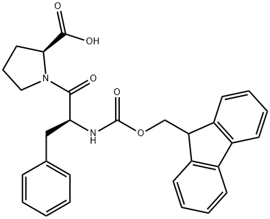 (9H-Fluoren-9-yl)MethOxy]Carbonyl Phe-Pro-OH Structure