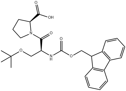 Fmoc-Ser(tBu)-Pro-OH≥ 95% (HPLC) Struktur
