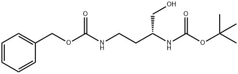 Boc-D-Dab(Z)(ol) Struktur