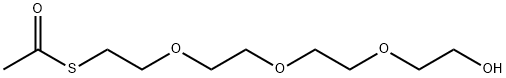 S-acetyl-PEG4-alcohol Struktur