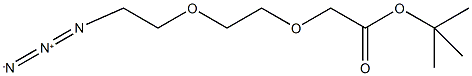 Azido-PEG2-CH2CO2tBu Struktur