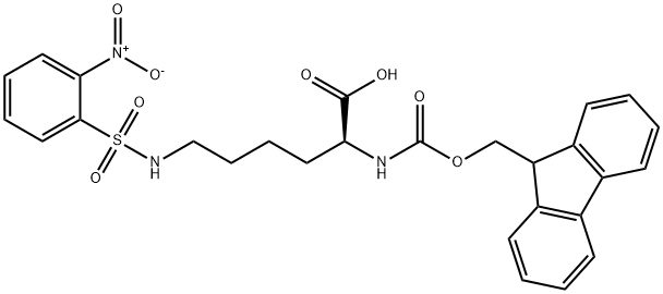 Fmoc-L-Lys(Ns)-OH,359780-63-5,结构式
