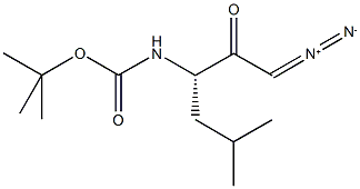 N-alpha-t-Butyloxycarbonyl-L-leucinyl-diazomethane, (S)-3-Boc-amino-1-diazo-5-methyl-2-hexanone