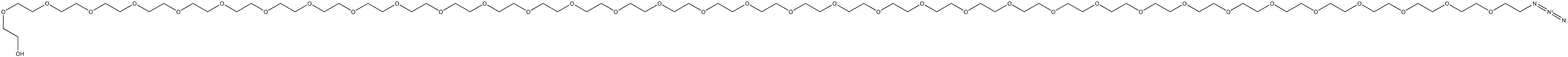 N3-PEG36-OH,73342-16-2,结构式