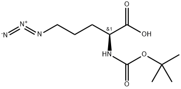 Boc-δ-azido-Nva-OH · DCHA, 763139-35-1, 结构式