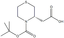 (S)-N-t-Butyloxycarbonyl-thiomorpholine-3-yl-acetic acid