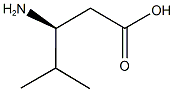 D-beta-Homovaline hydrochloride Struktur