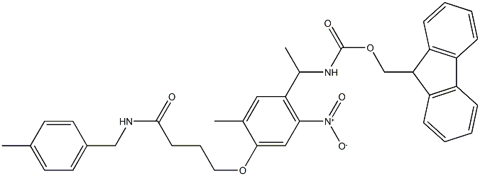 FMOC-PHOTOLABILE RESIN Structure