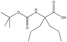 N-ALPHA-T-BUTYLOXYCARBONYL-DIPROPYLGLYCINE DICYCLOHEXYLAMINE Struktur