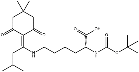 1301706-85-3 N-alpha-t-Butyloxycarbonyl-N-epsilon-[1-(4,4-dimethyl-2,6-dioxocyclohex-1-ylidene)-3-methylbutyl]-D-lysine