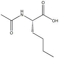 N-alpha-Acetyl-L-norleucine 结构式