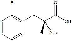 (R)-alpha-Methyl-2-bromophenylalanine (>98%, >98%ee) Structure