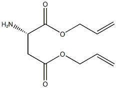 L-Aspartic acid-1,4-diallyl ester tosylate Struktur