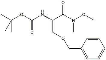 N-alpha-t-Butyloxycarbonyl-O-benzyl-N-methyl-N-methyloxy-L-serine amide