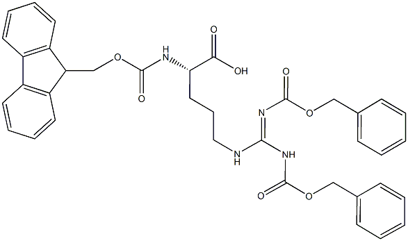 N-alpha-(9-Fluorenylmethyloxycarbonyl)-N,N-bis-benzyloxycarbonyl-L-arginine