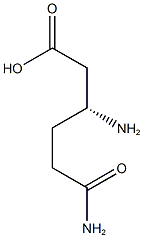 D-beta-Homoglutamine hydrochloride Struktur