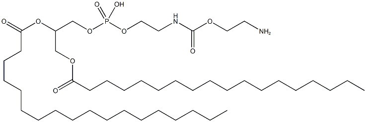 磷脂聚乙二醇氨基,,结构式
