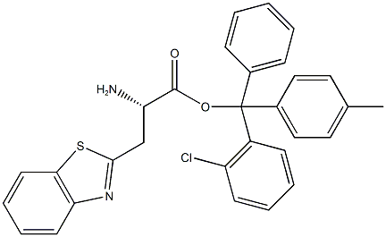 L-2-Amino-3-(2-benzothiazolyl)propionic acid-2-chlorotrityl resin (100-200 mesh, > 0.5 mmol
