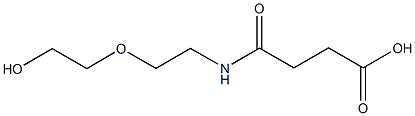 HO-聚乙二醇-羧基, 39828-93-8, 结构式