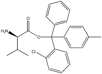 H-D-Val-2-chlorotrityl resin (100-200 mesh, > 0.5 mmol Structure