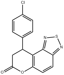 1574301-20-4 9-(4-chlorophenyl)-8,9-dihydropyrano[2,3-g][2,1,3]benzothiadiazol-7-one