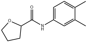 N-(3,4-dimethylphenyl)oxolane-2-carboxamide Structure