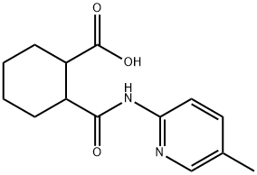353476-33-2 2-[(5-methylpyridin-1-ium-2-yl)carbamoyl]cyclohexane-1-carboxylate