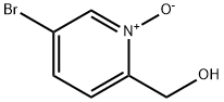 (5-bromo-1-oxypyridin-2-yl)methanol Structure