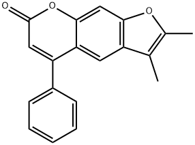 2,3-dimethyl-5-phenylfuro[3,2-g]chromen-7-one|
