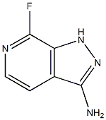 7-Fluoro-1H-pyrazolo[3,4-c]pyridin-3-ylamine Struktur