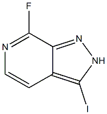 7-Fluoro-3-iodo-2H-pyrazolo[3,4-c]pyridine Structure