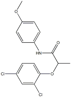 2-(2,4-dichlorophenoxy)-N-(4-methoxyphenyl)propanamide