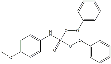 N-diphenoxyphosphoryl-4-methoxyaniline