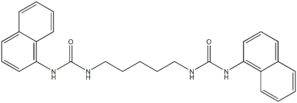  1-naphthalen-1-yl-3-[5-(naphthalen-1-ylcarbamoylamino)pentyl]urea