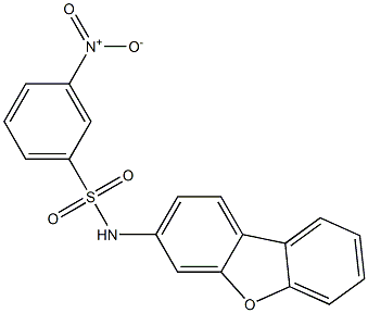  N-dibenzofuran-3-yl-3-nitrobenzenesulfonamide