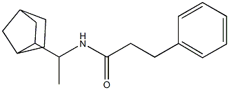 N-[1-(3-bicyclo[2.2.1]heptanyl)ethyl]-3-phenylpropanamide