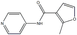 2-methyl-N-pyridin-4-ylfuran-3-carboxamide,,结构式