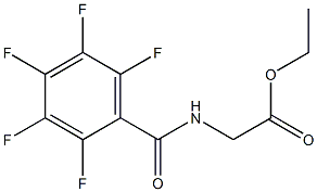  ethyl 2-[(2,3,4,5,6-pentafluorobenzoyl)amino]acetate